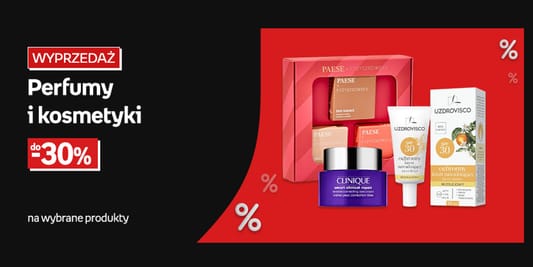 Empik: Do -30% na  perfumy i kosmetyki 09.06.2025