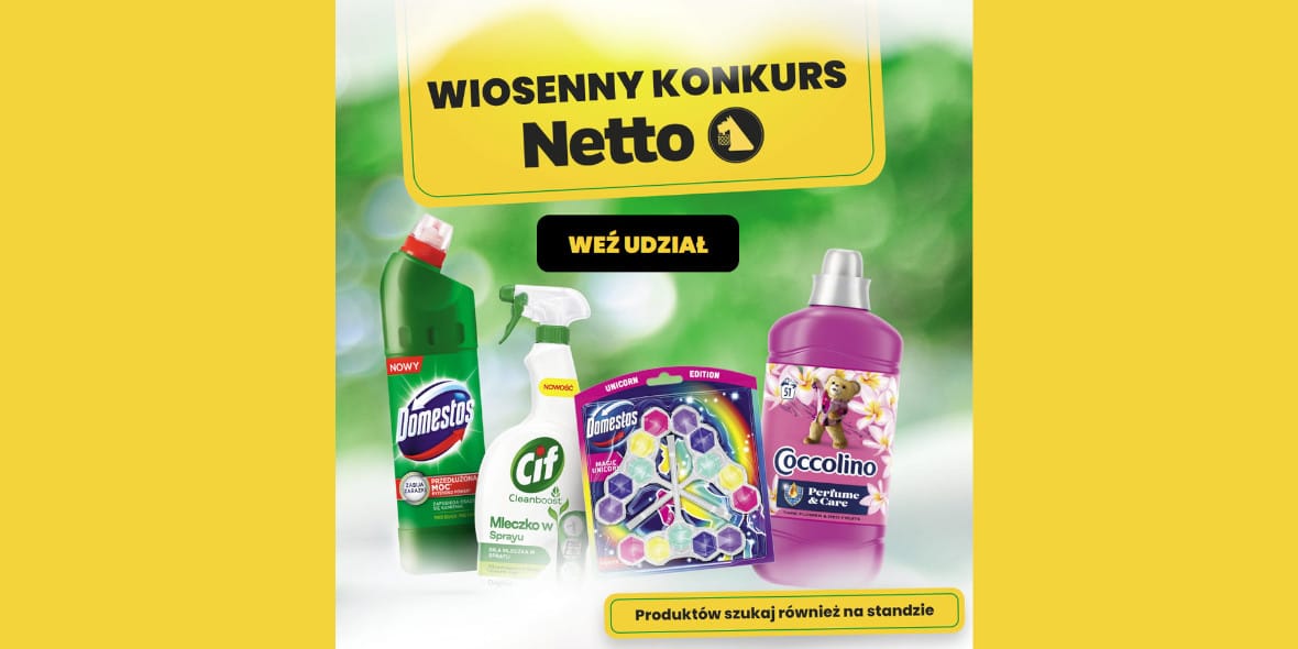 Netto:  Wiosenny konkurs 14.03.2025