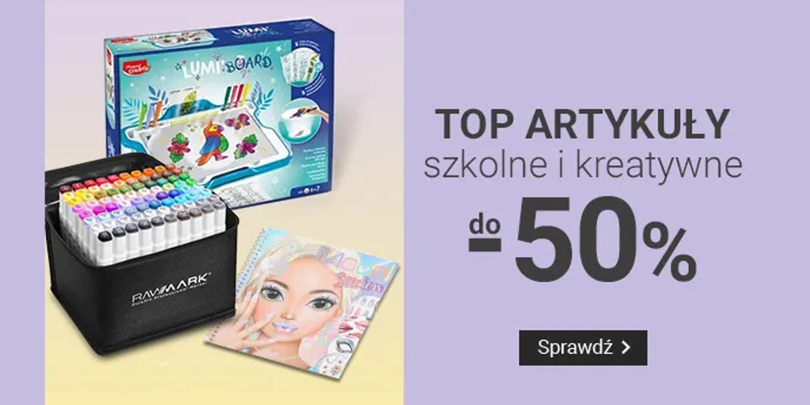 Smyk: Do -50% na artykuły szkolne i kreatywne 29.05.2025