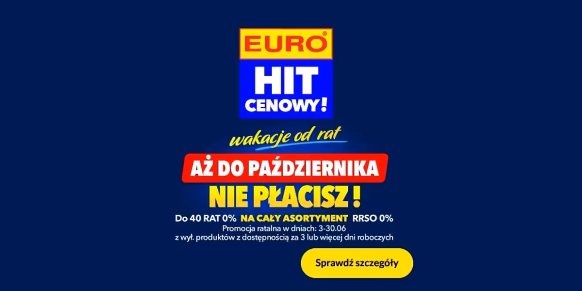 RTV EURO AGD: EURO HIT CENOWY