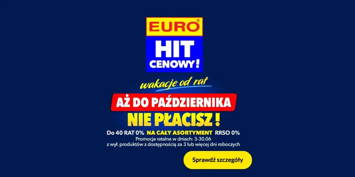 RTV EURO AGD: EURO HIT CENOWY