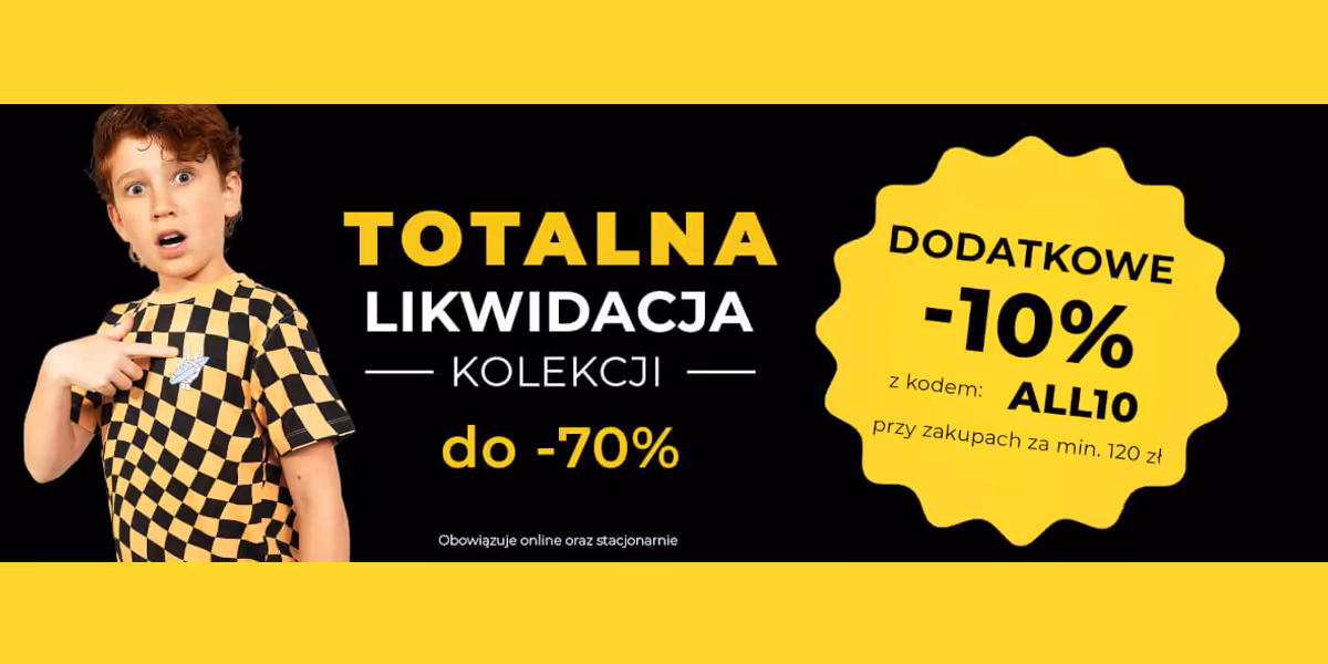 5.10.15.: Do -70% na likwidacji kolekcji i -10% z KODEM