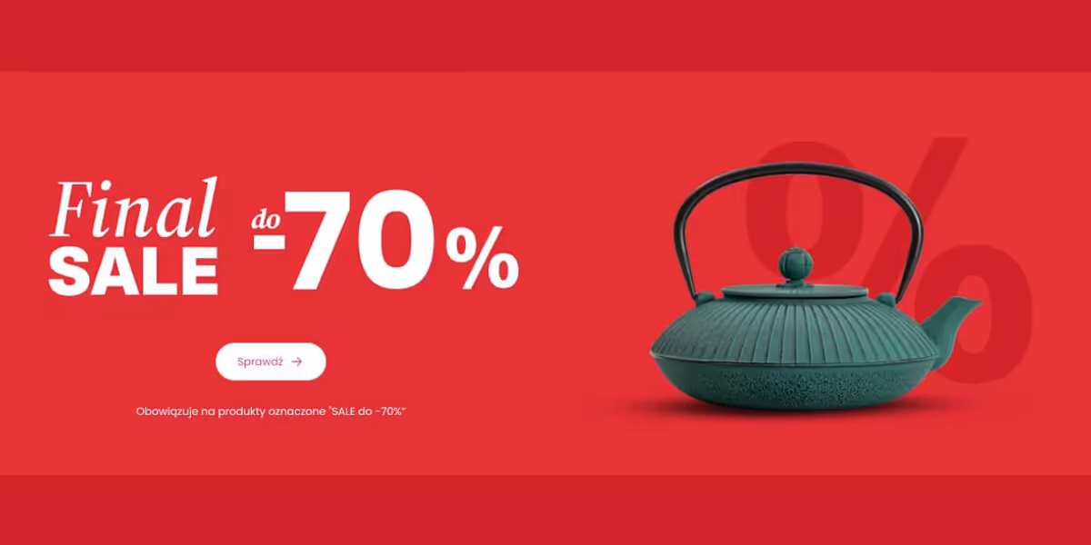 Homla: Do -70% na SALE w Homla