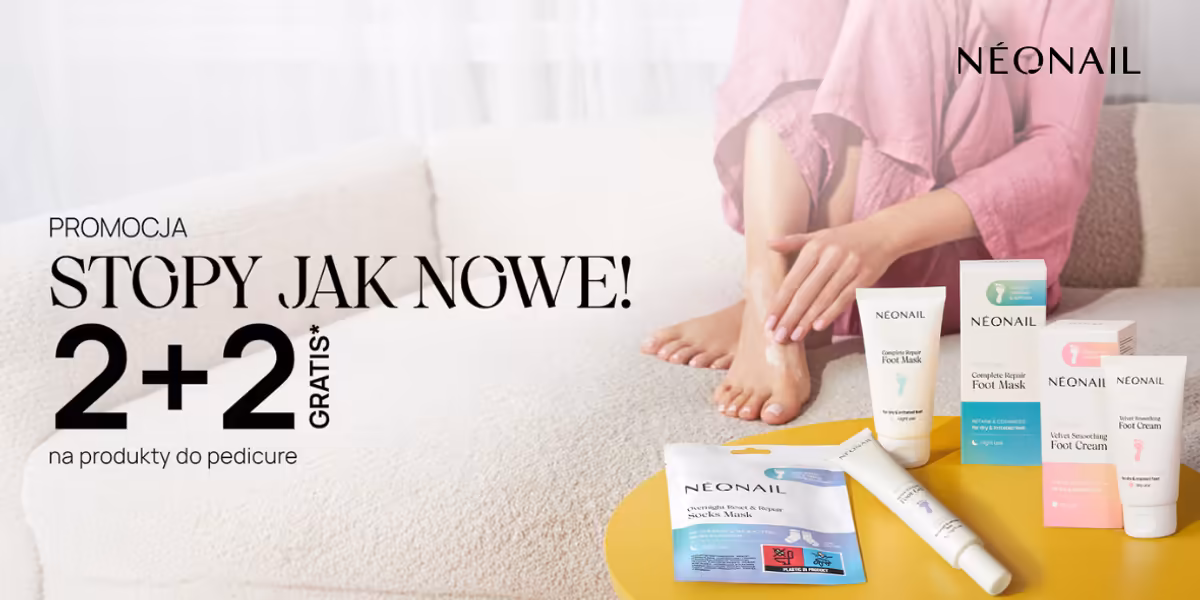 NEONAIL: 2+2 GRATIS na produkty do pedicure