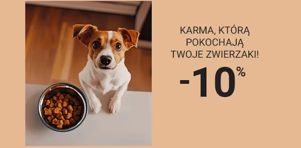 Smyk: -10% na wybrane karmy