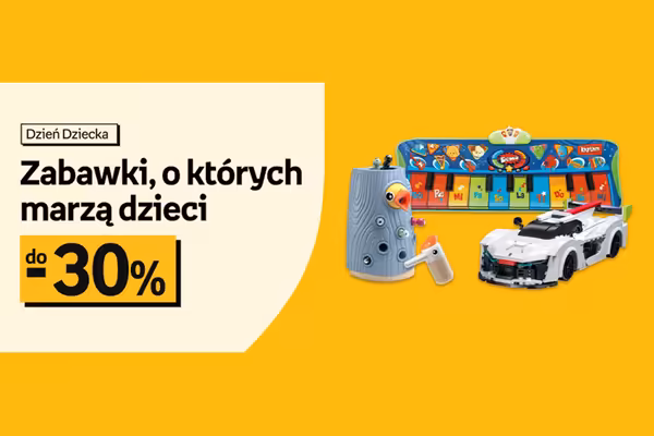 : Do -30% na wybrane zabawki