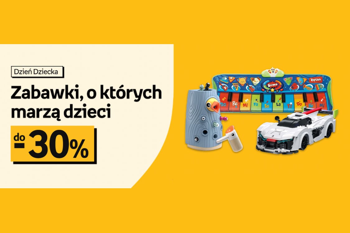 : Do -30% na wybrane zabawki