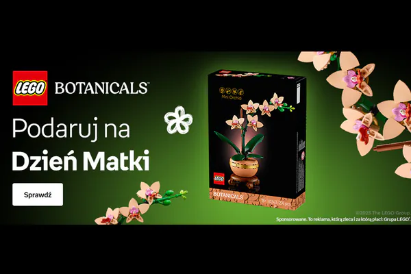 :  Podaruj KWIATY LEGO® na Dzień Matki!