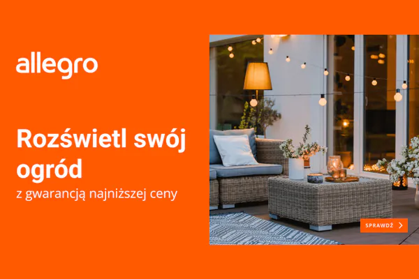 :  Oświetlenie ogrodowe na Allegro