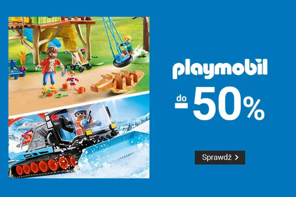: Do -50% na zabawki Playmobile