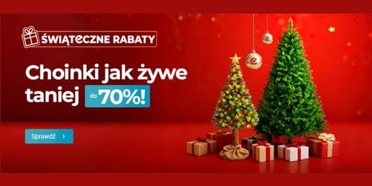 ERLI.pl: Do -70% na choinki jak żywe 08.12.2025