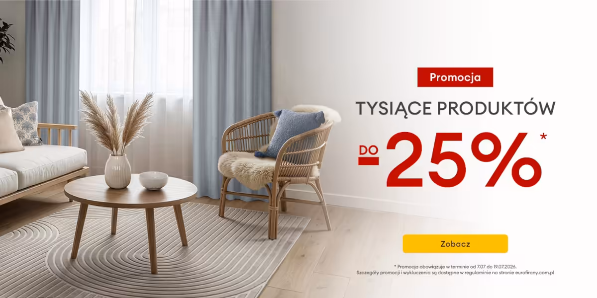 Eurofirany: Do -25% na tysiące produktów