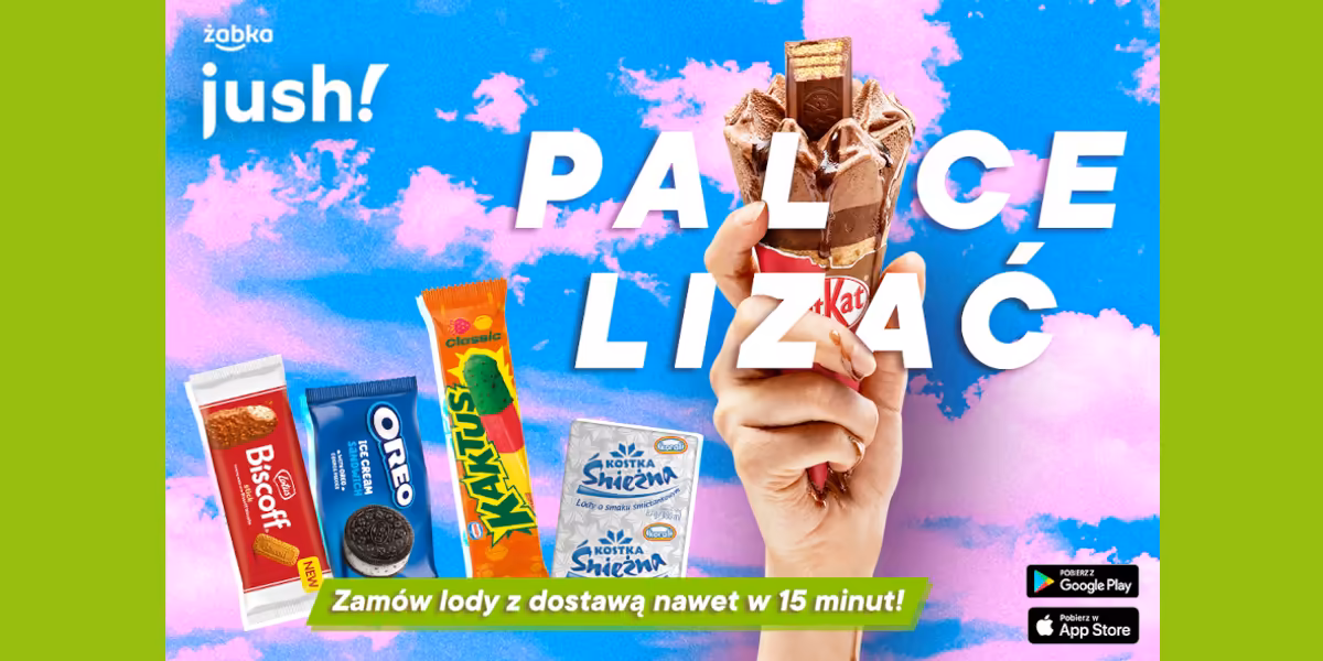 Żabka Jush!: Lody w Żabce Jush!