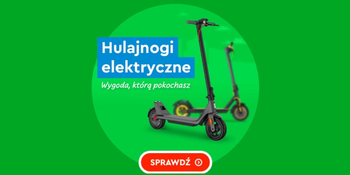 OleOle!: Hulajnogi elektryczne w OleOle!