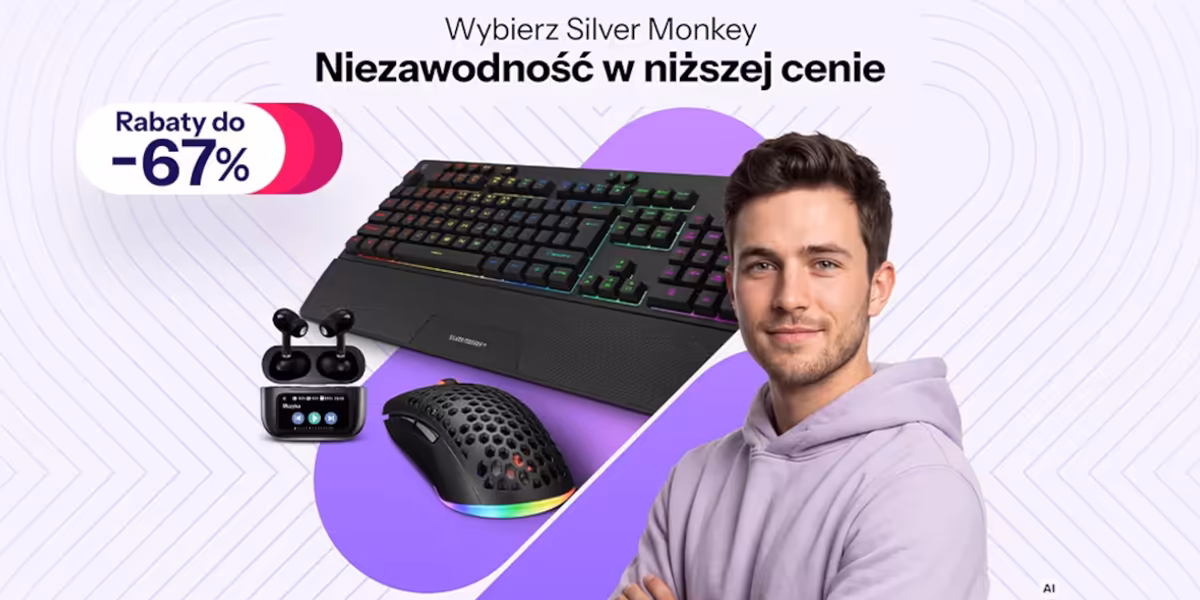 x-kom.pl: KOD rabatowy Do -67% na produkty Silver Monkey