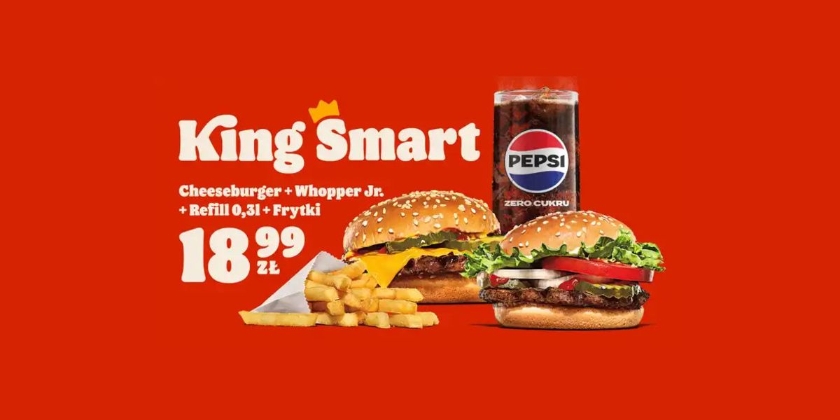 Burger King: 18,99 zł za King Smart