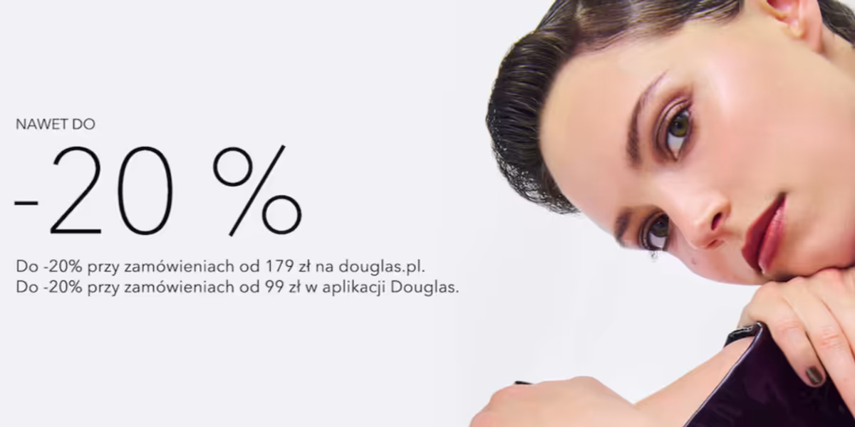 Douglas: KOD rabatowy do -20% na zakupy w Douglas