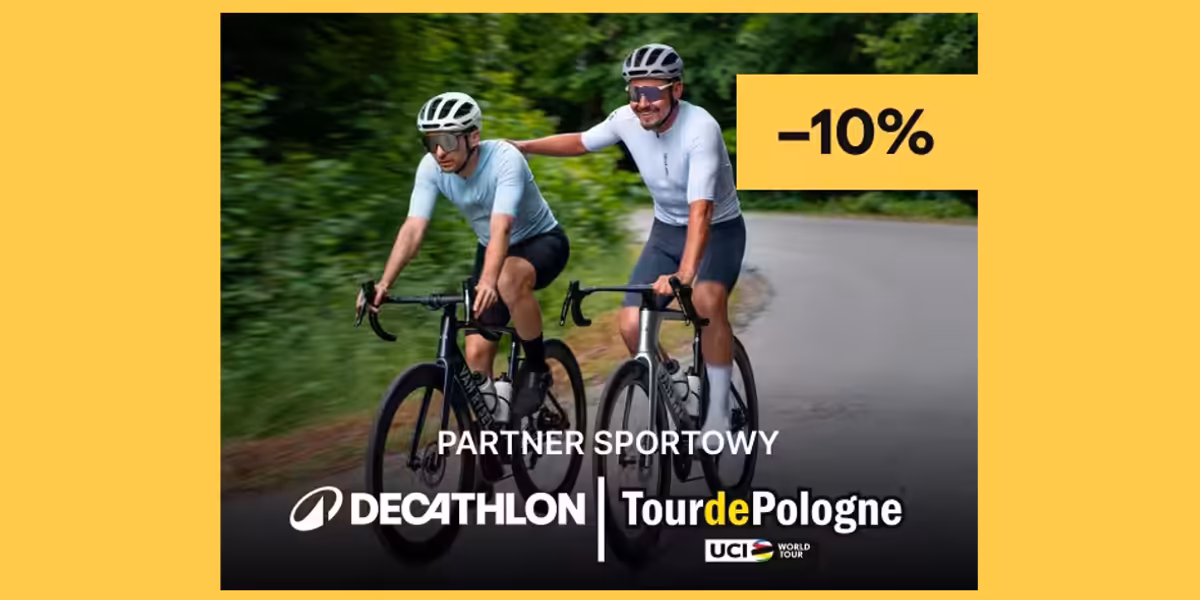 Decathlon: KOD rabatowy -10% na odzież rowerową