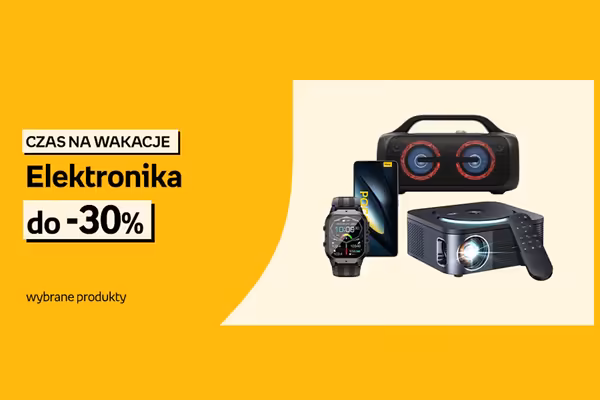 : Do -30% na elektronikę