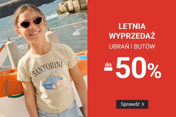 : Do -50% na letniej  wyprzedaży