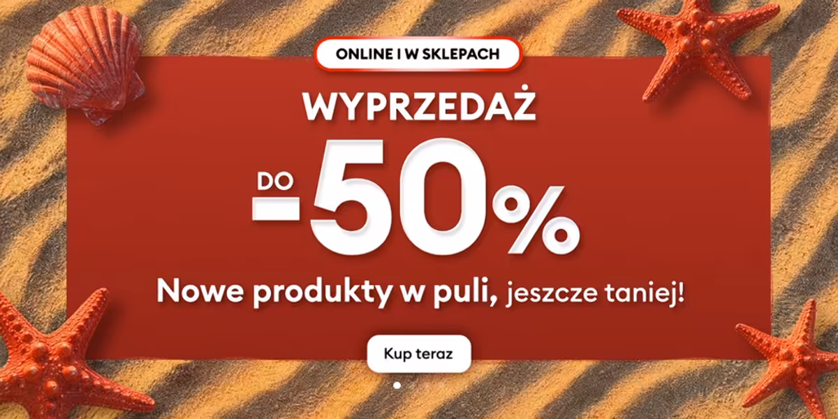 Sinsay: Do -50% na wyprzedaży w Sinsay