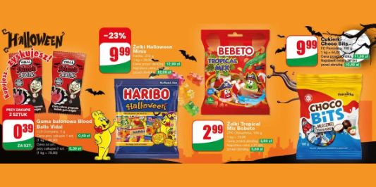 Dino: Do -23% na cukierki z okazji Halloween 16.10.2024