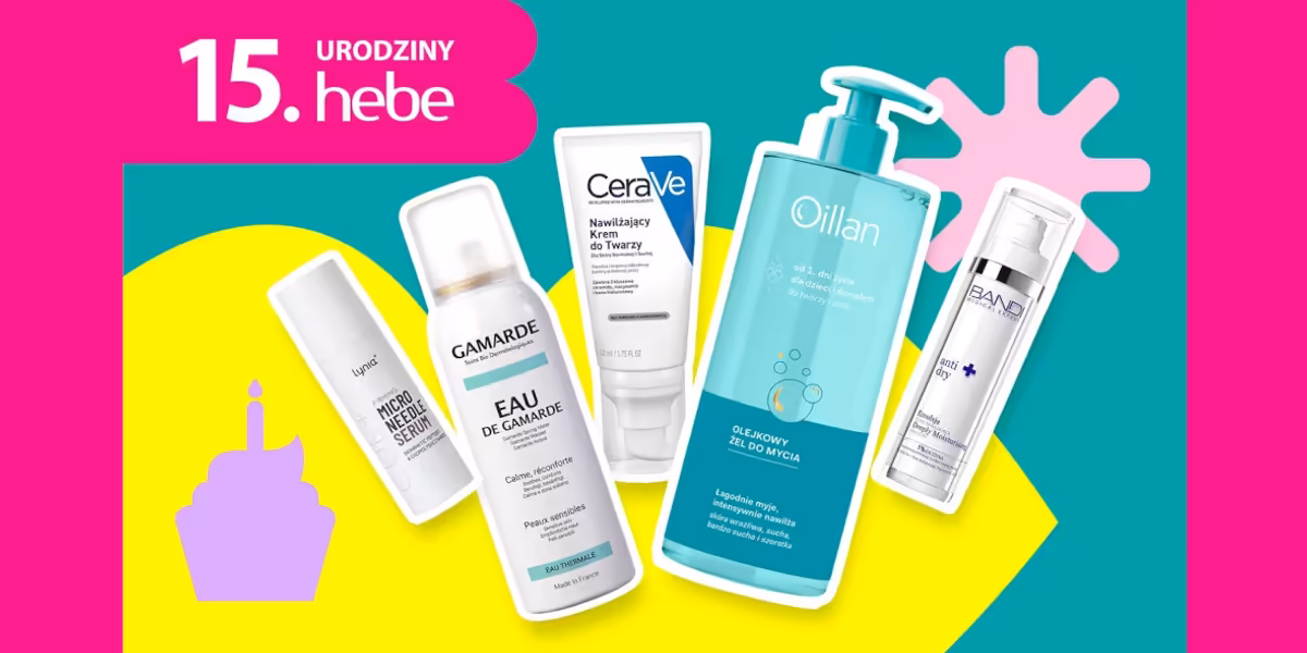 hebe: Do -40% na dermokosmetyki
