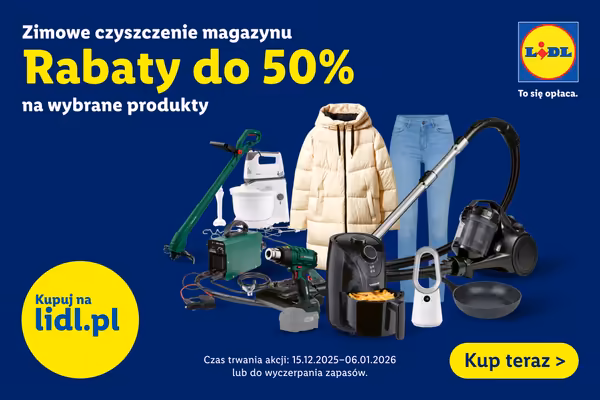 Lidl: ONLINE Zimowe Czyszczenie Magazynu