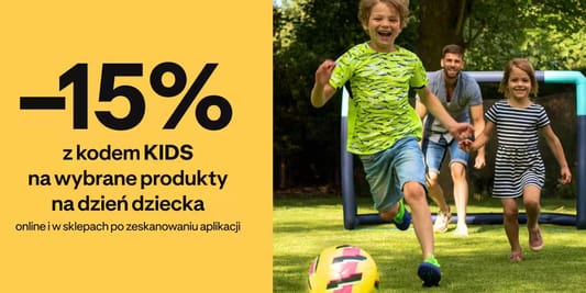 Decathlon: KOD rabatowy -15% na produkty na Dzień Dziecka 12.05.2025