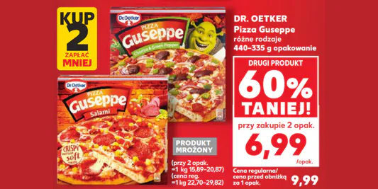 Kaufland: -60% na pizze Guseppe DR. OETKER 12.06.2025