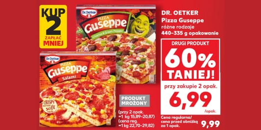 Kaufland: -60% na pizze Guseppe DR. OETKER 12.06.2025