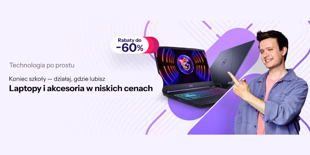 x-kom.pl: Do -60% na laptopy i akcesoria