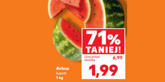 Kaufland: -71% na arbuza 18.06.2025