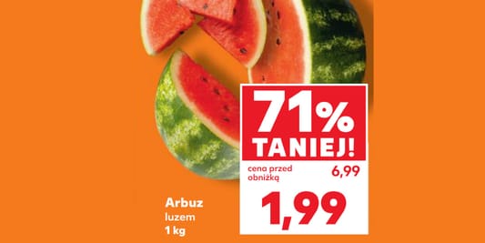 Kaufland: -71% na arbuza 18.06.2025