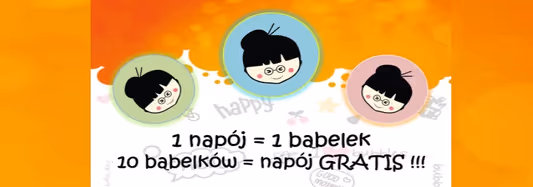 Crazy Bubble:  0 zł za jedenasty napój 29.03.2017