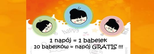 Crazy Bubble:  0 zł za jedenasty napój 29.03.2017