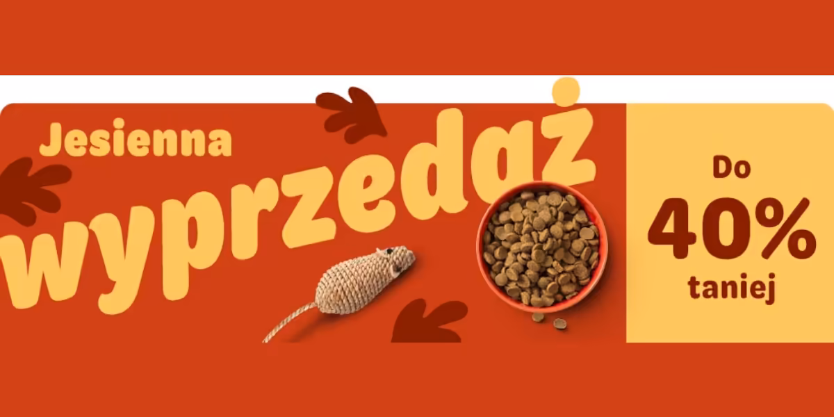 zooplus: Do -40% na jesiennej wyprzedaży