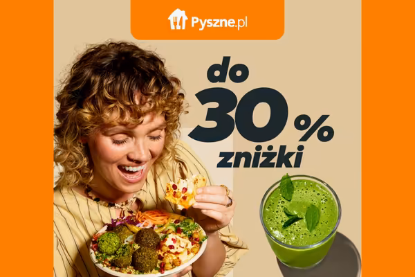 Pyszne.pl: Do -30% na zamówienia z wybranych restauracji