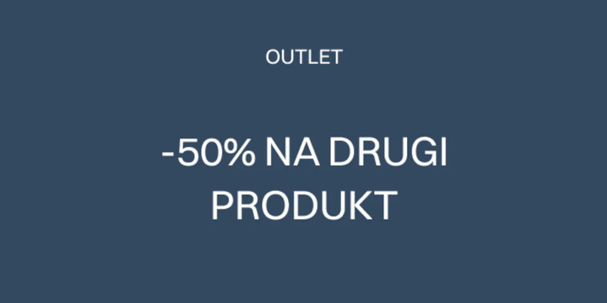 Wólczanka: -50% na drugi produkt z OUTLETU
