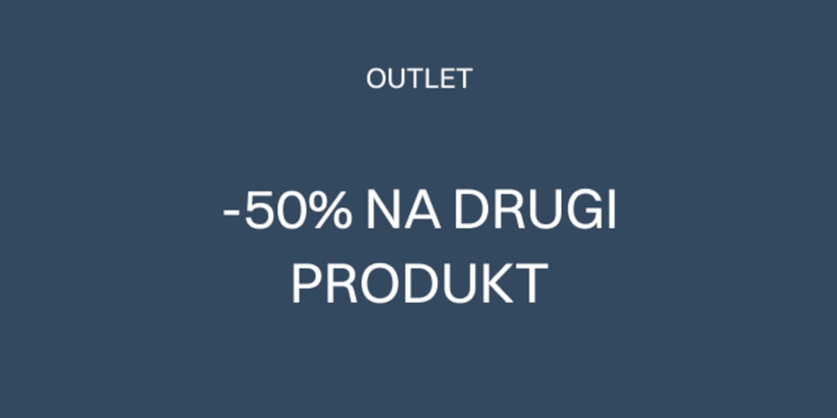 Wólczanka: -50% na drugi produkt z OUTLETU