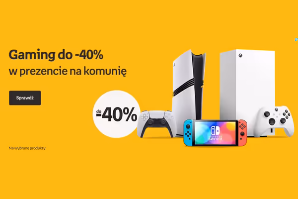 : Do -40% na gaming