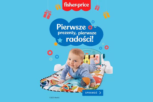 : BONUS Mata edukacyjna z pianinkiem Fisher-Price®