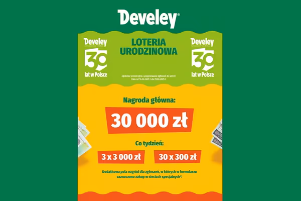 : Loteria urodzinowa Develey