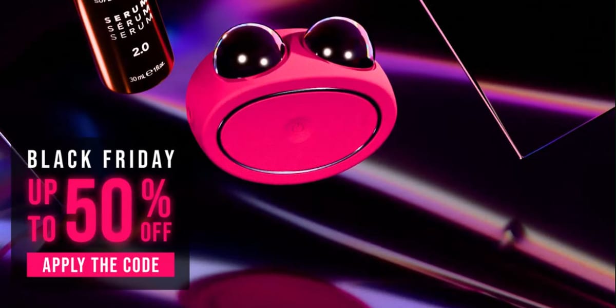 Foreo: Do -50% na Black Friday + extra znizka z KODEM