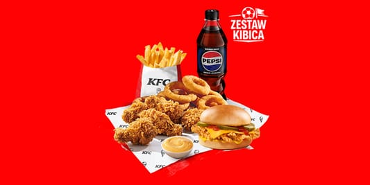 KFC: 39,99 zł za Zestaw Kibica 12.06.2026