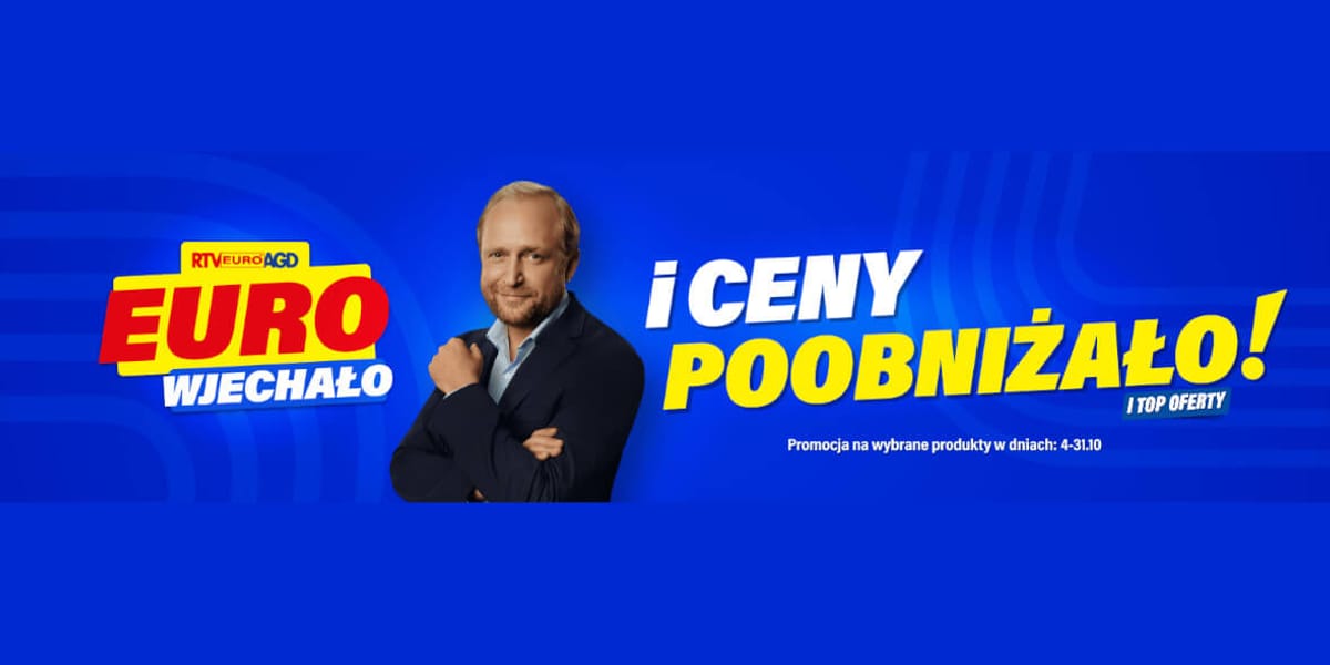 RTV EURO AGD: EURO WJECHAŁO