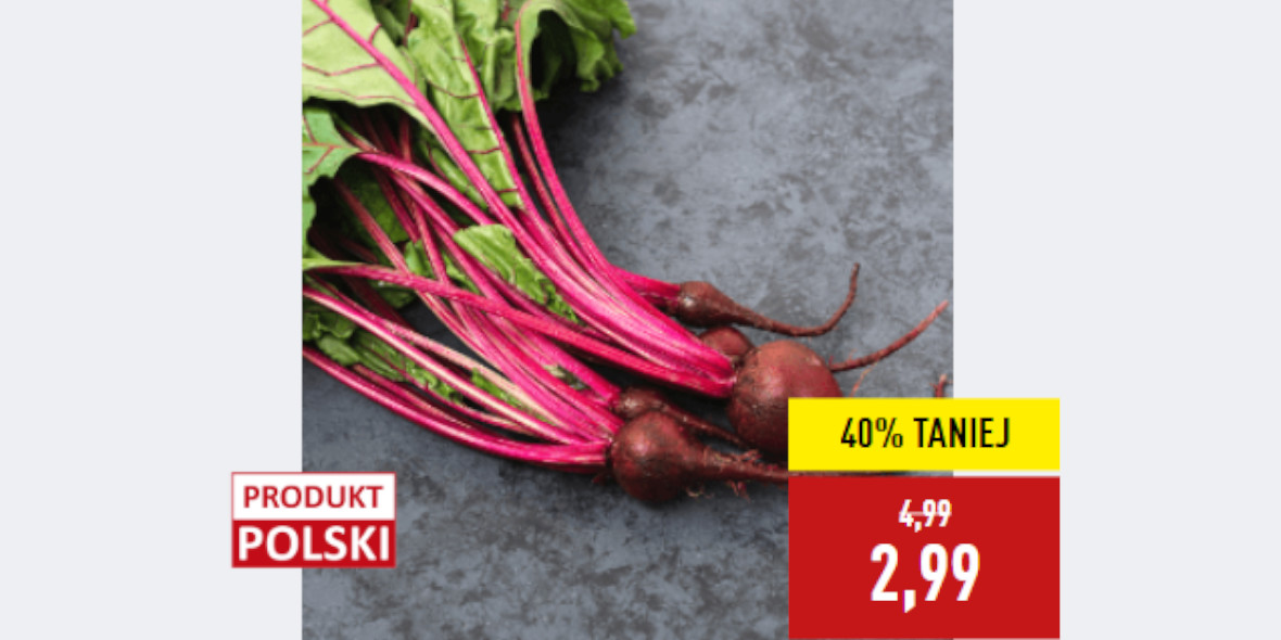 Aldi: -40% na polską botwinkę 06.06.2025