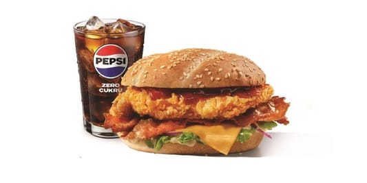 KFC: KOD rabatowy 22 zł za zestaw Grander + Wielka Dolewka 17.04.2025