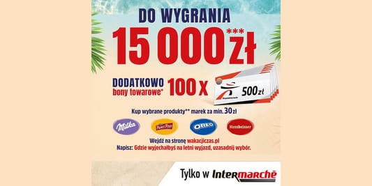 Intermarche: Konkurs Wakacji czas 29.05.2025