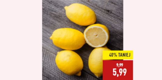 Aldi: -50% na cytryny 11.03.2025